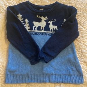 Janie and Jack 3t holiday sweater VGUC